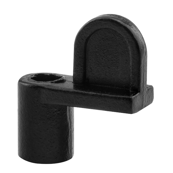 Diecast Zinc 3/8 in. Offset Window Screen Clip, Black, PK12